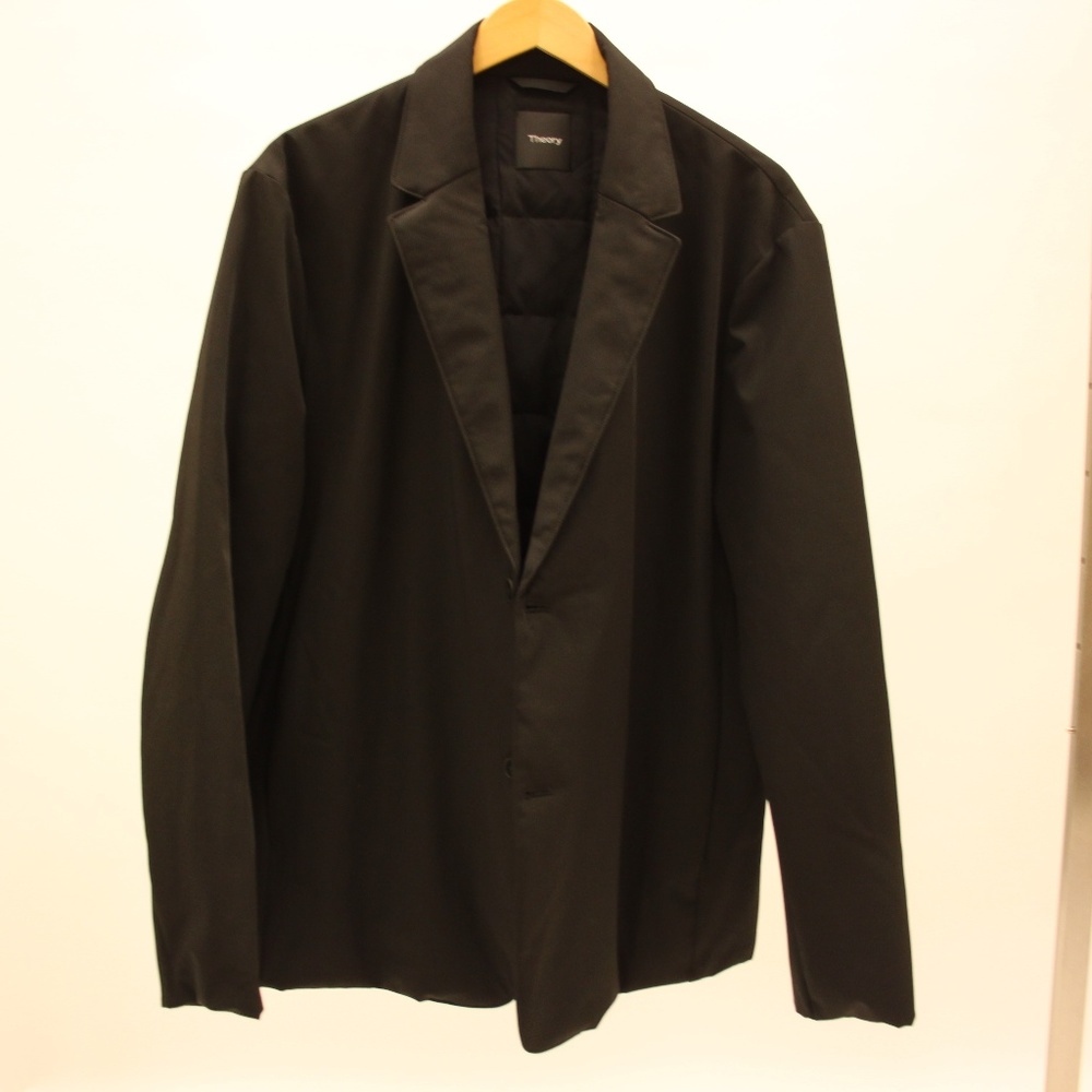 Theory quilted lined jacket size XXL